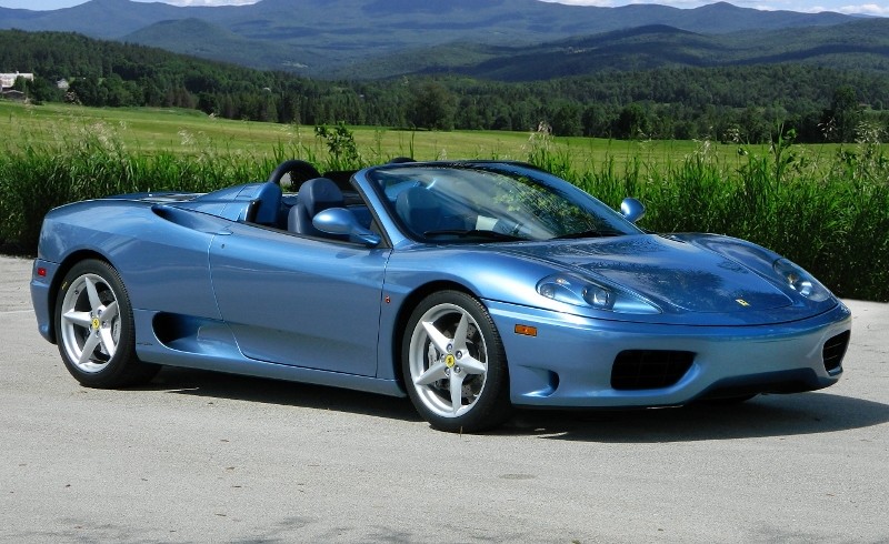 2001 Ferrari 360 Spider Convertible 2 800x490