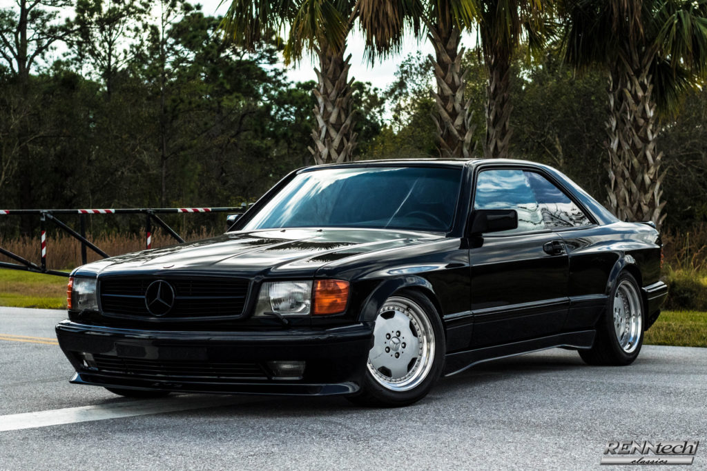 1990 Mercedes Benz 560 Sec Amg Wide Body 6 0 4v Hollywood Wheels Auction Shows